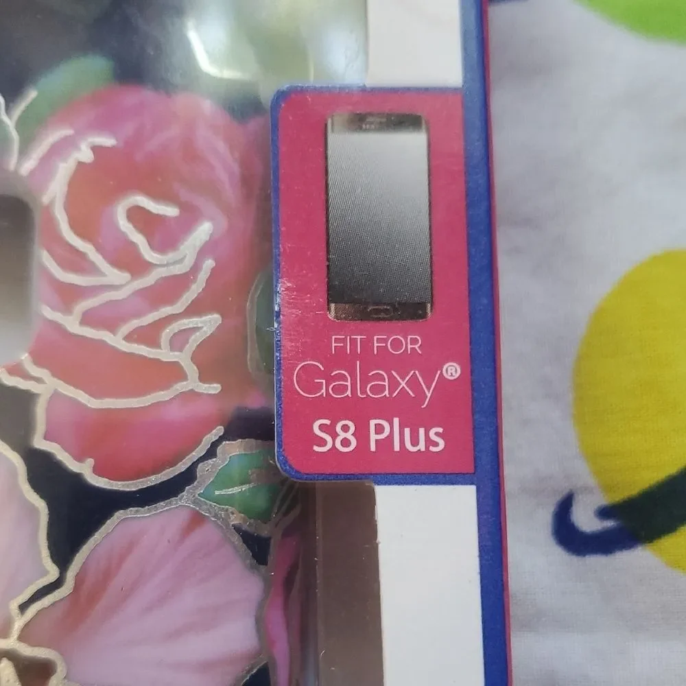 Pink Chandelier Floral Phone Case for Galaxy S8 Plus NIB